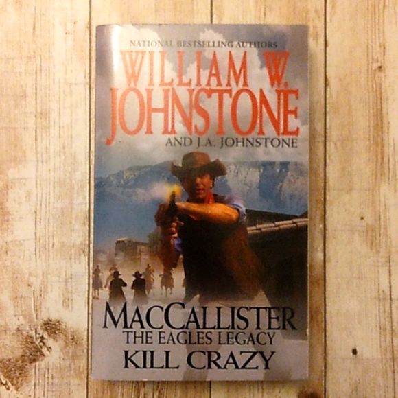 4 Paperback book lot:  Westerns by William W. Johnstone & Matt Braun (J2) - Picture 5 of 6